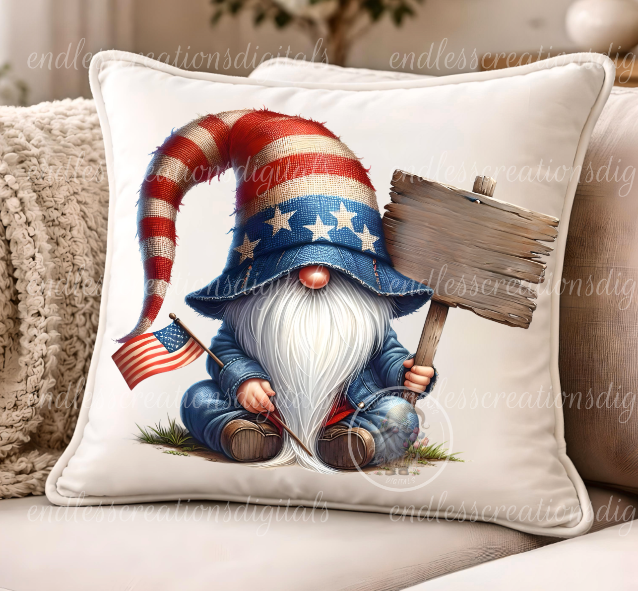 AMERICAN 250 BIRTHDAY GNOME