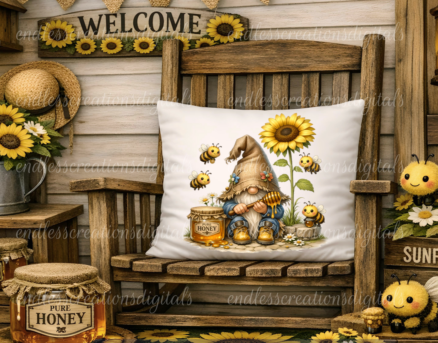SUNFLOWER HONEY GNOME