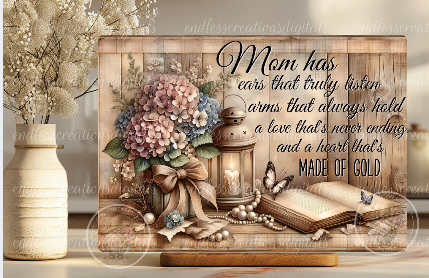 MOM'S LOVE IS NEVER ENDING