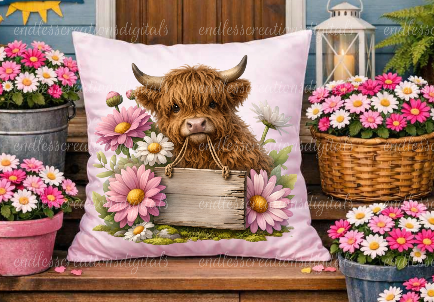HOME SWEET HOME DAISY HIGHLAND