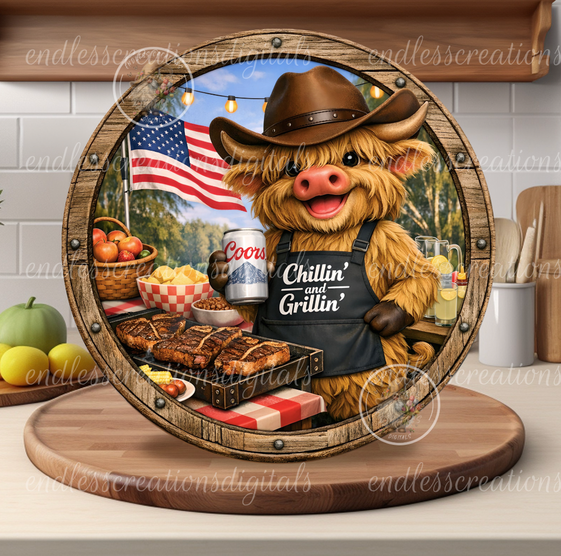 CHILLIN AND GRILLIN BBQ HIGHLAND