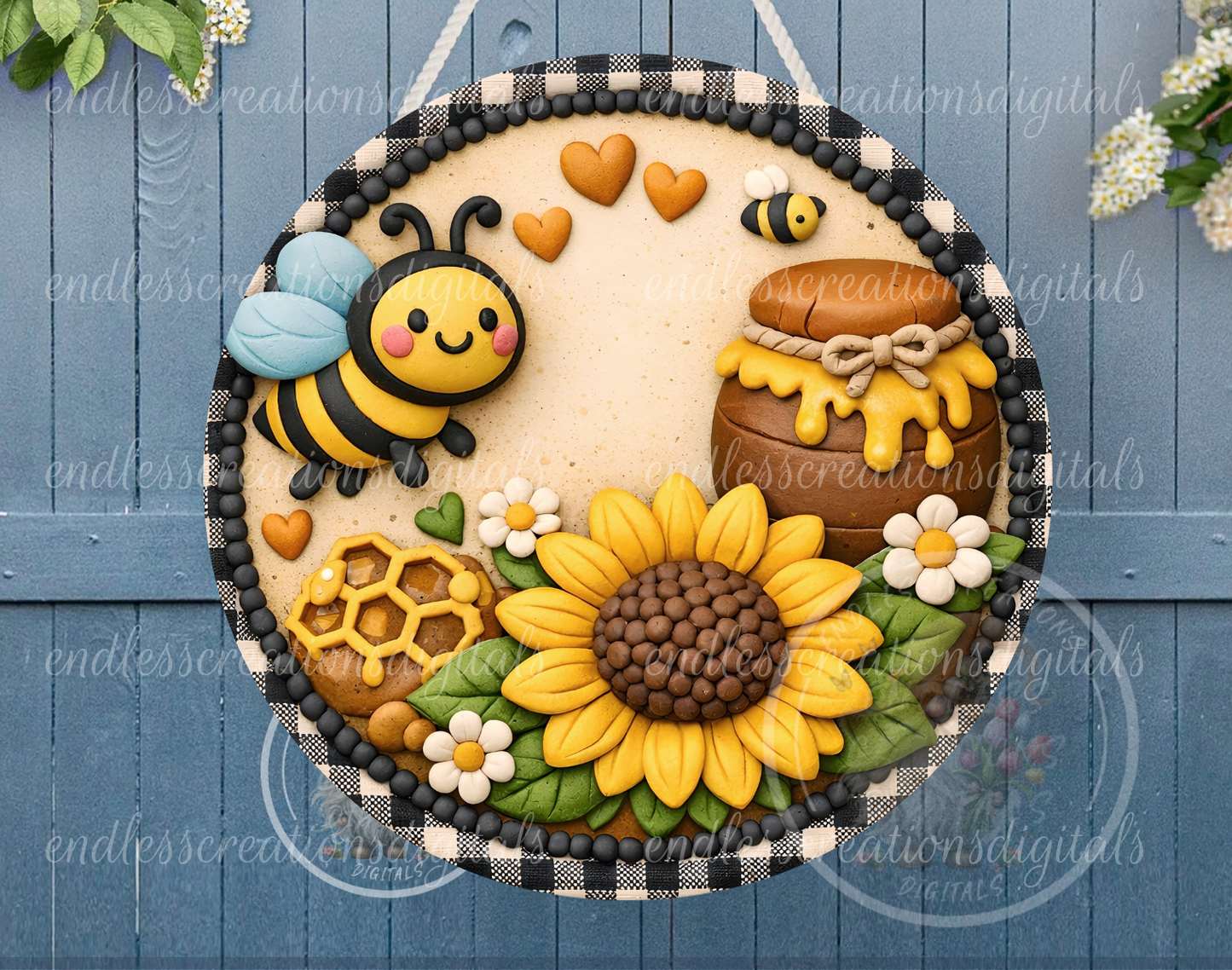 BEE HAPPY BEE ROUND