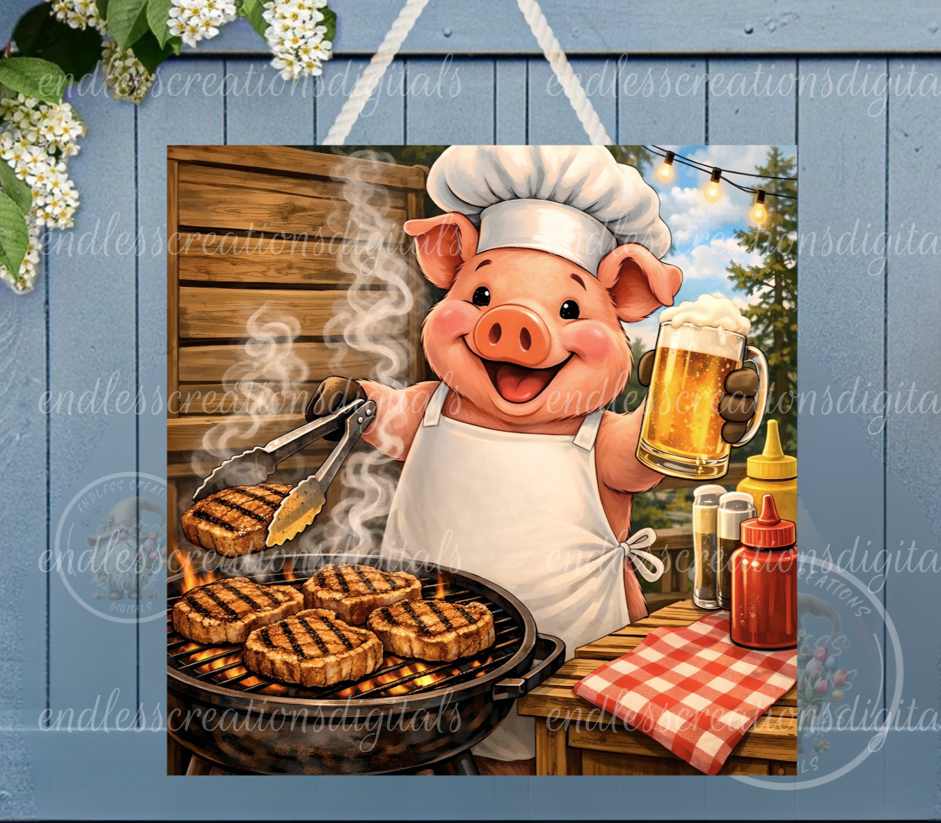 SUMMER BBQ PIG