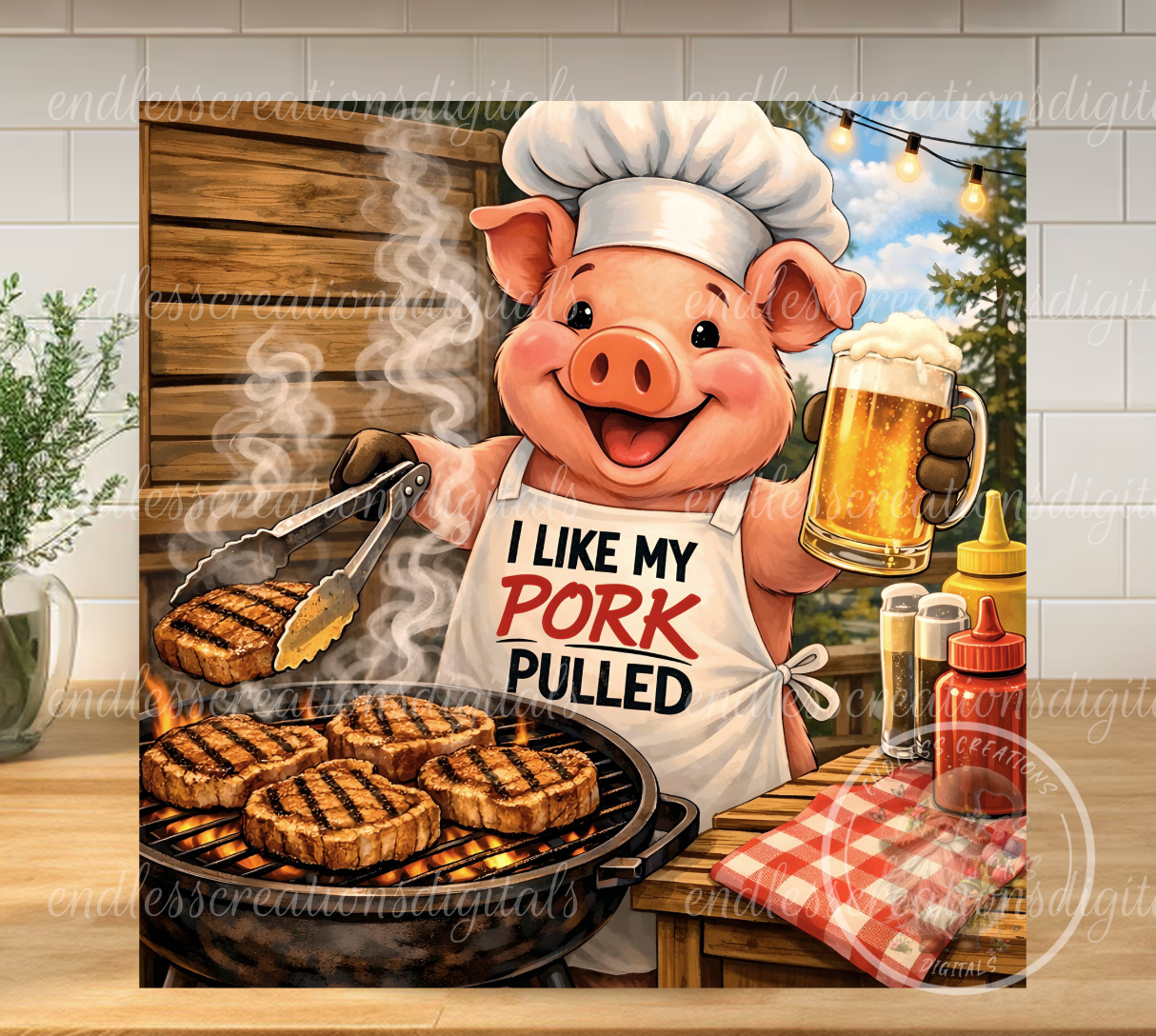 SUMMER BBQ PIG