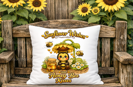 HONEY BEE SUNFLOWER