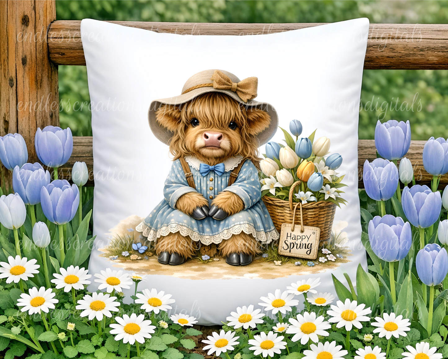 SPRING TULIP GIRLY HIGHLAND