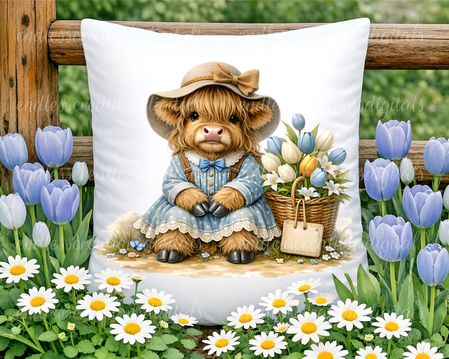 SPRING TULIP GIRLY HIGHLAND