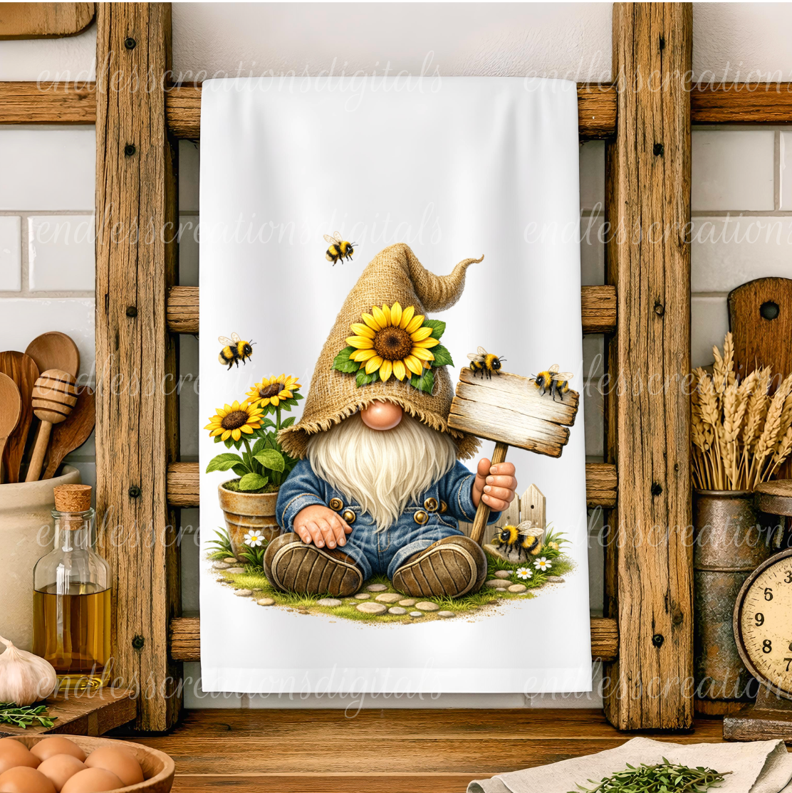 HOME SWEET HOME SUNFLOWER GNOME