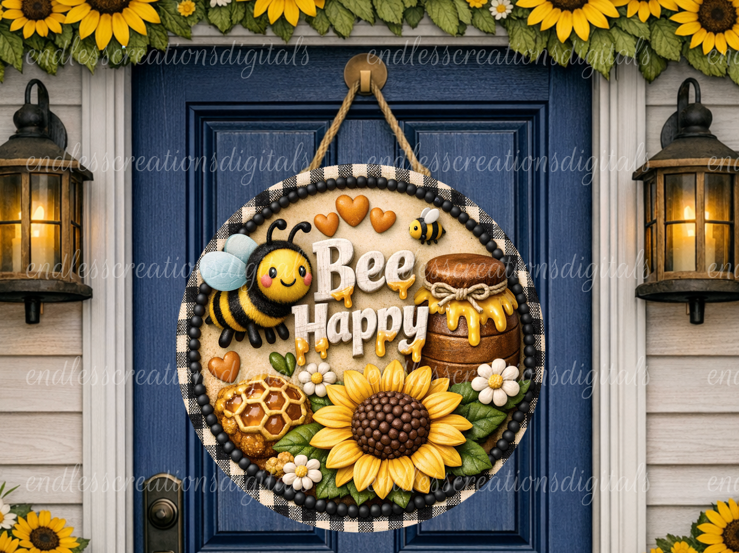 BEE HAPPY HONEY BEE