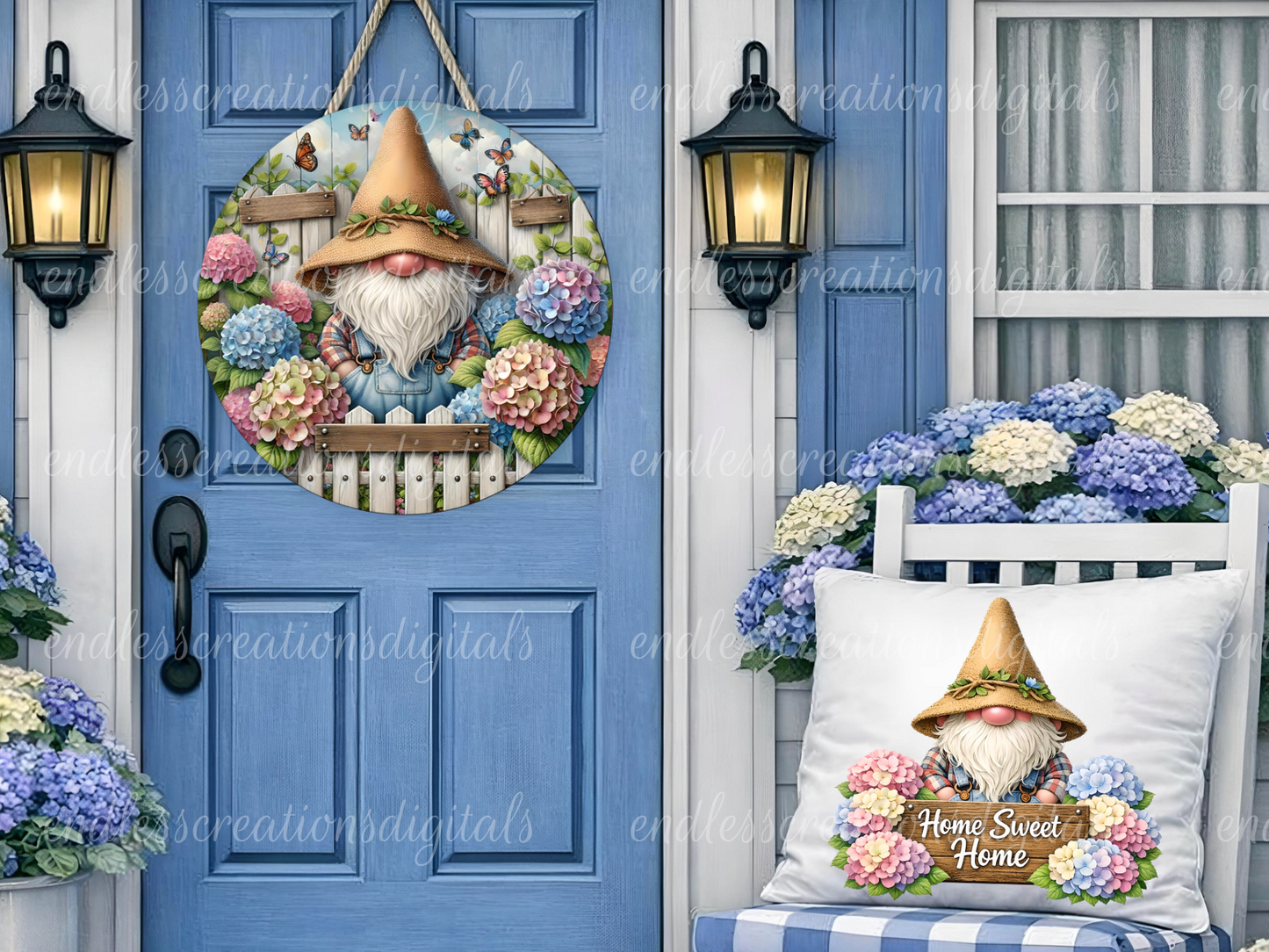 SUMMER FLORAL GNOME BUNDLE OF 5