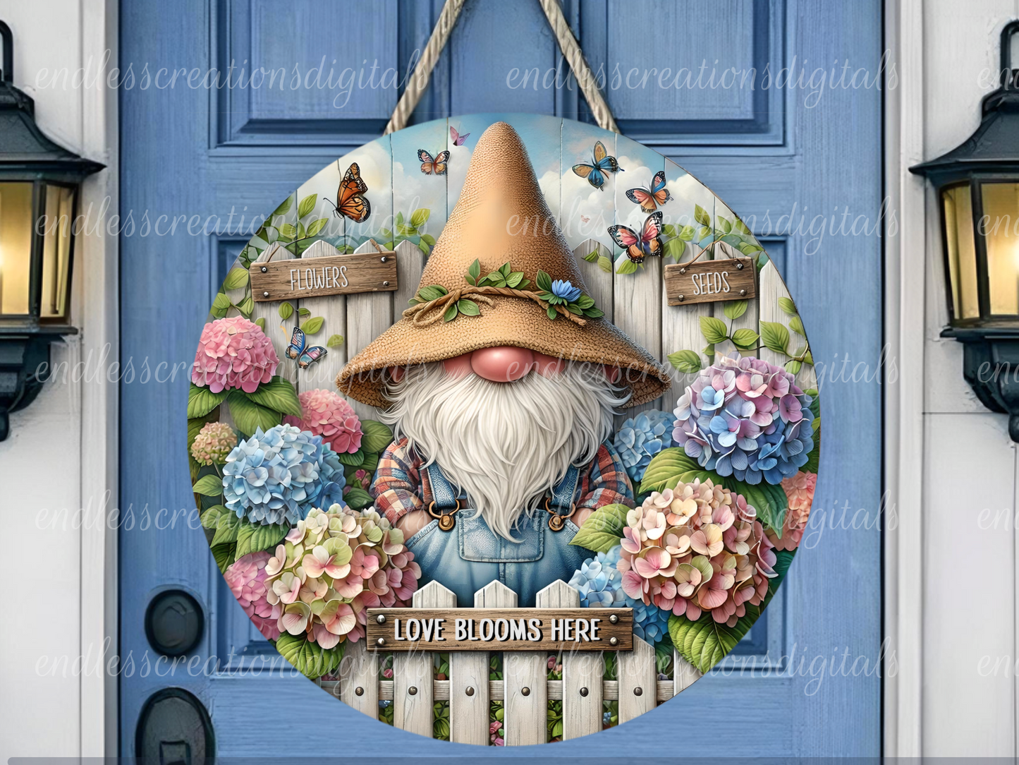 SUMMER FLORAL GNOME BUNDLE OF 5