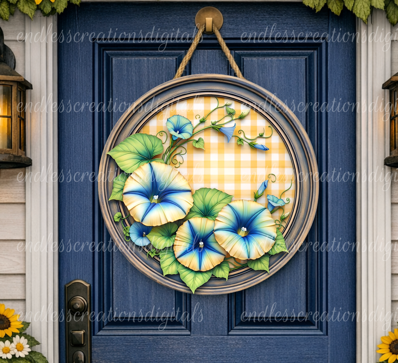 FLORAL MORNING GLORY WELCOME