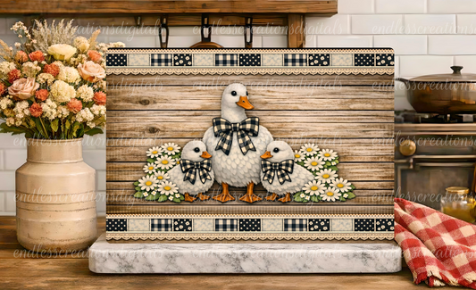 FARMHOUSE STYLE GOOSE DESIGN BUNDLE OF 3