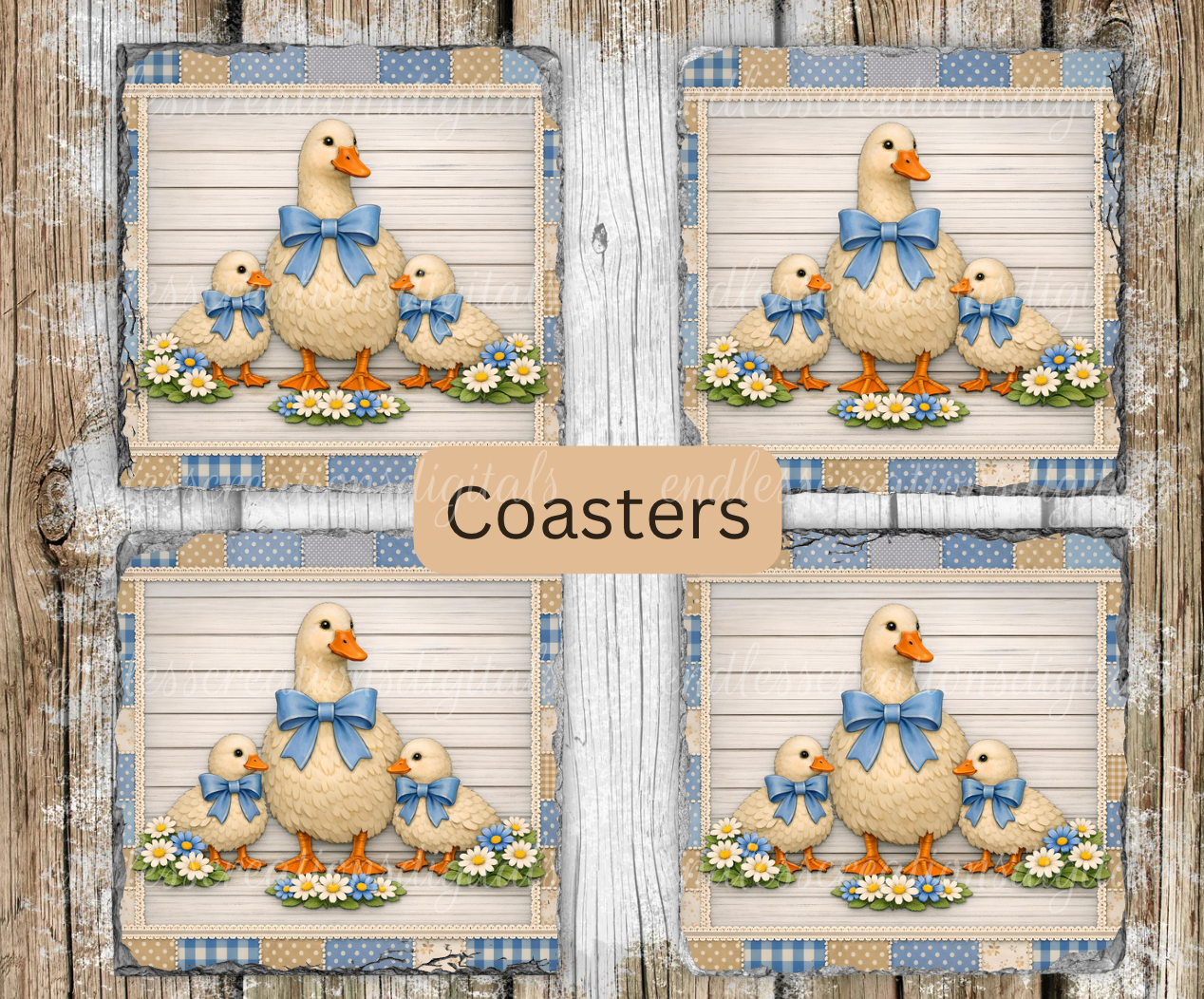 VINTAGE BLUE GOOSE BUNDLE OF 3
