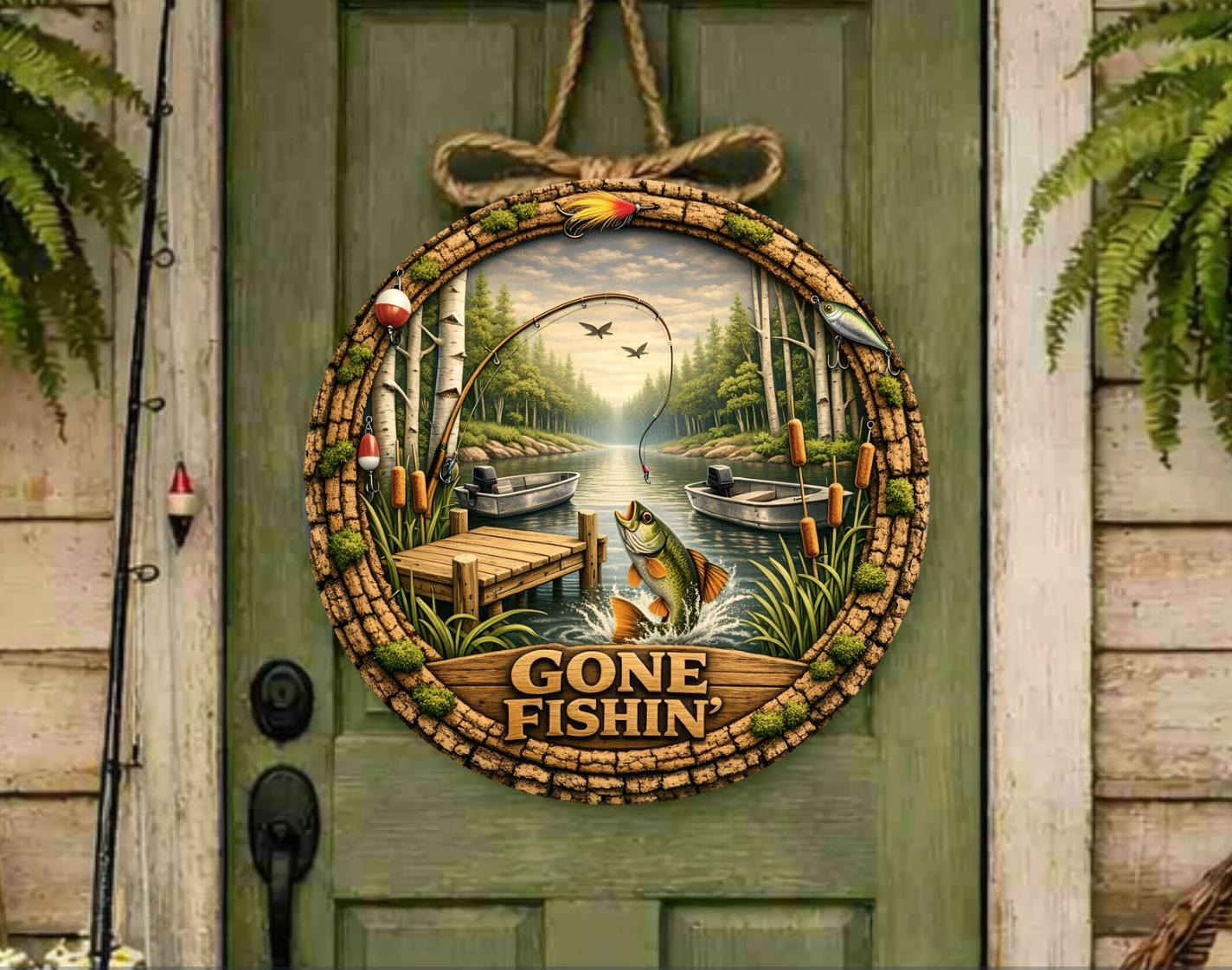 BUNDLE OF 3 GONE FISHING DESIGNS