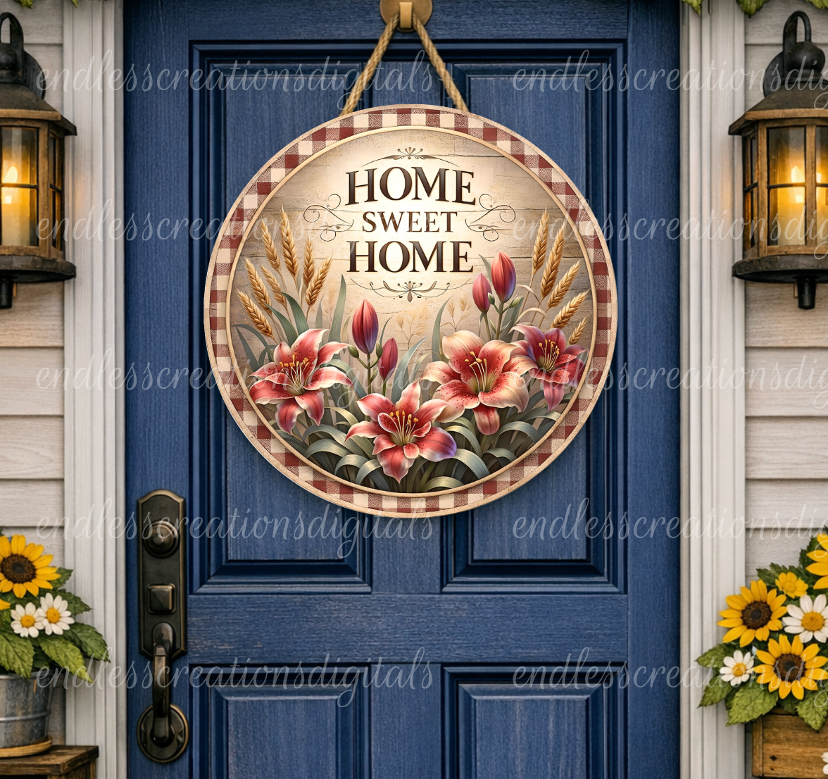 HOME SWEET HOME LILIES