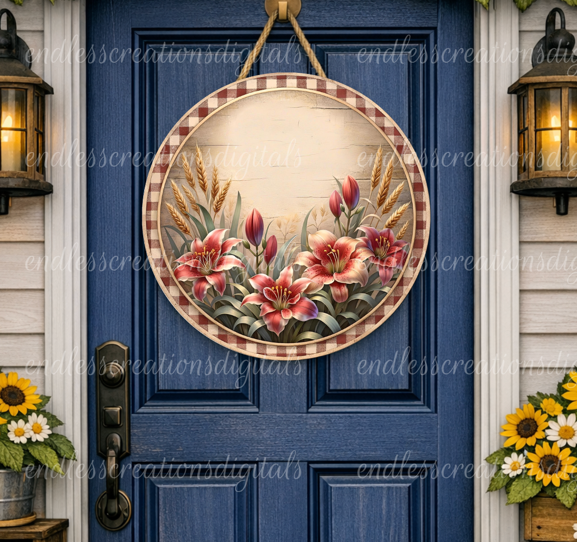 HOME SWEET HOME LILIES