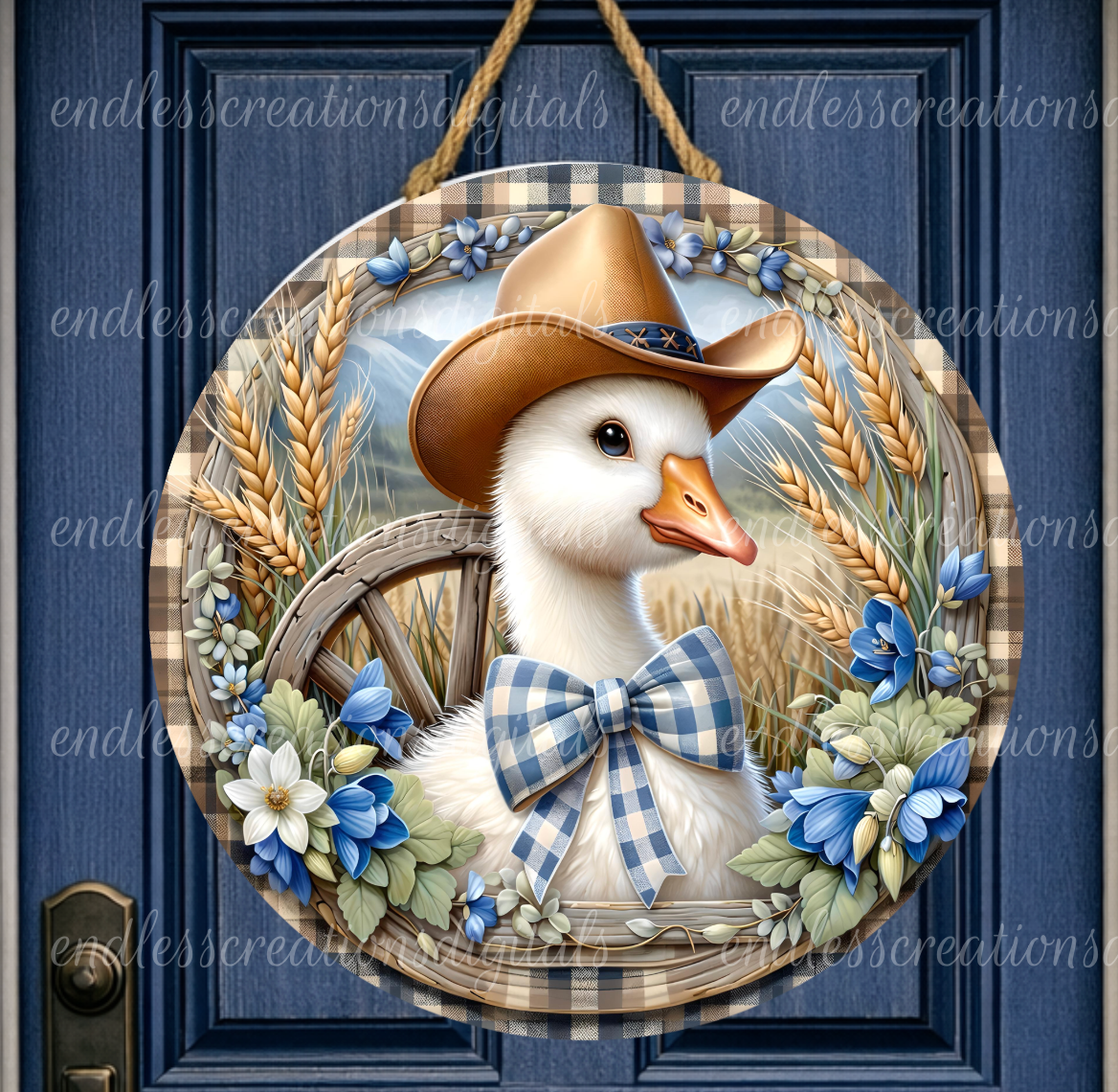 WELCOME COWBOY GOOSE BUNDLE OF 3