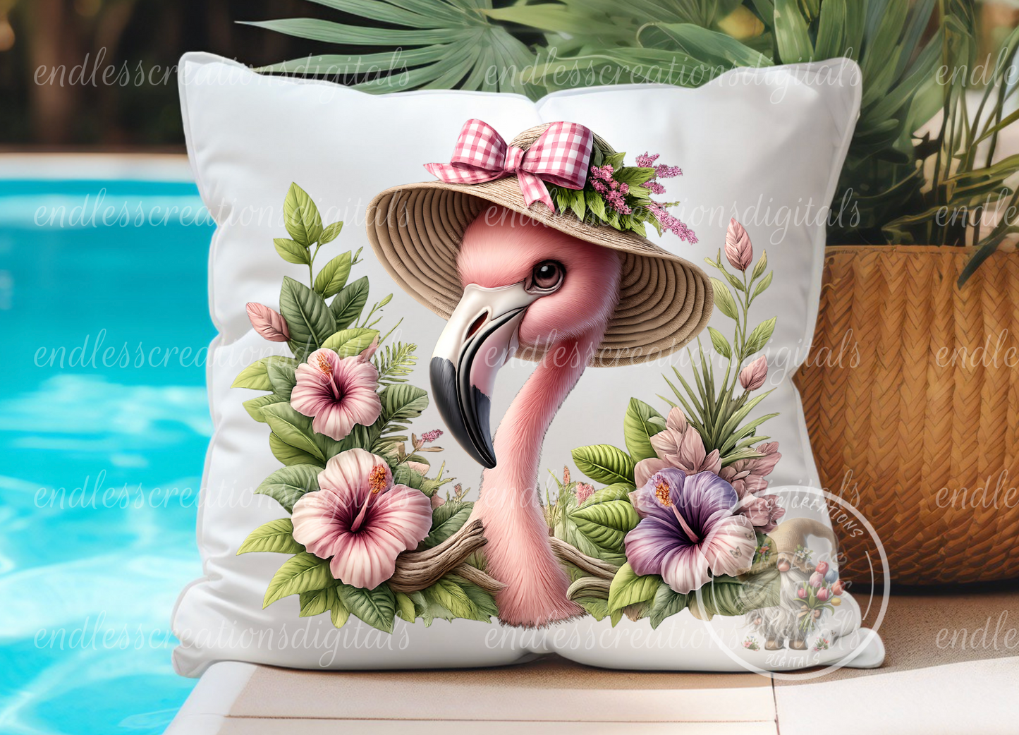 TROPICAL HIBISCUS GOOSE BUNDLE OF 4
