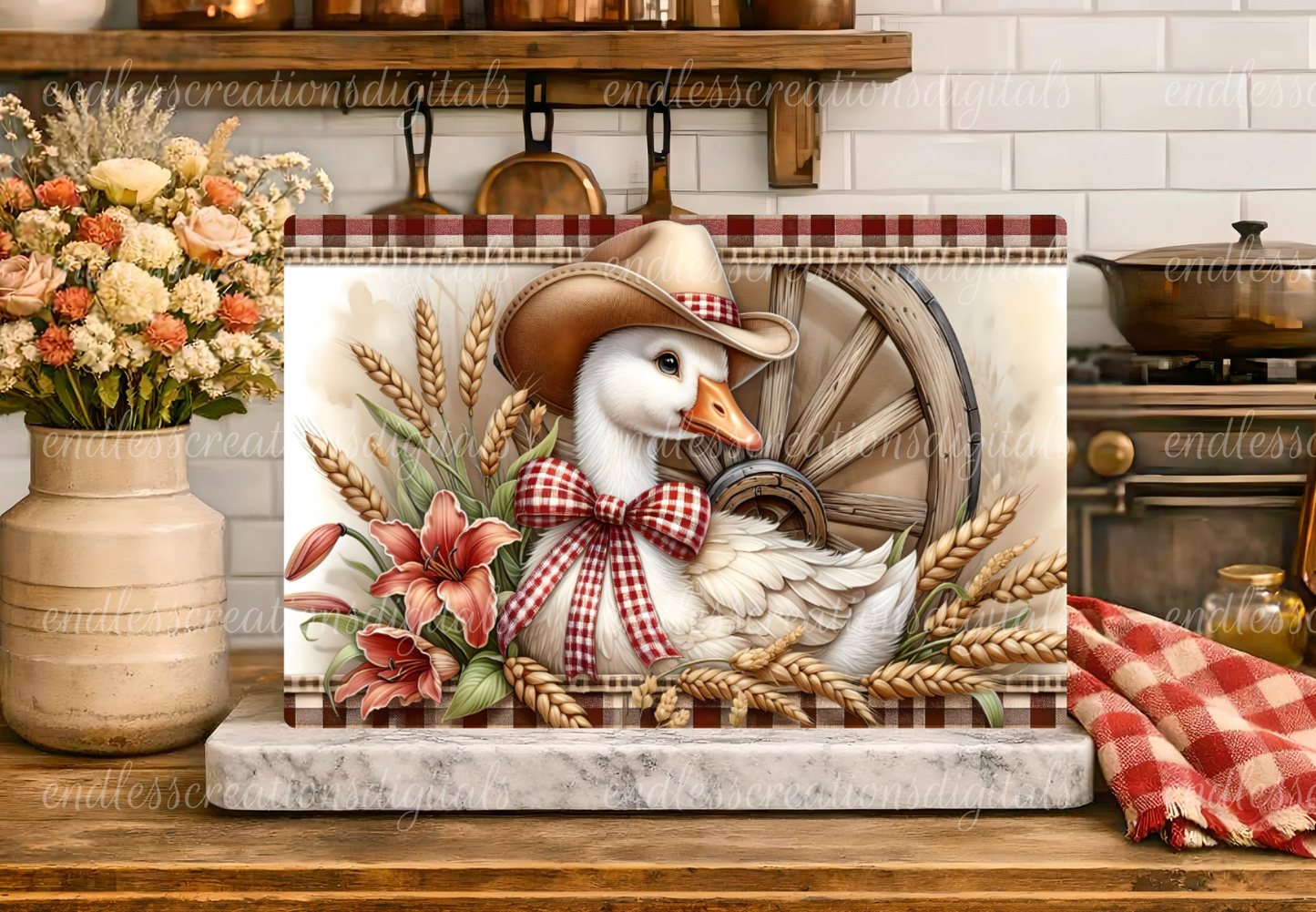 WHEAT AND LILY GOOSE BUNDLE OF 3