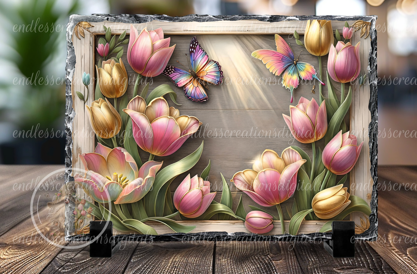 SPRING METALLIC TULIP RECTANGLE