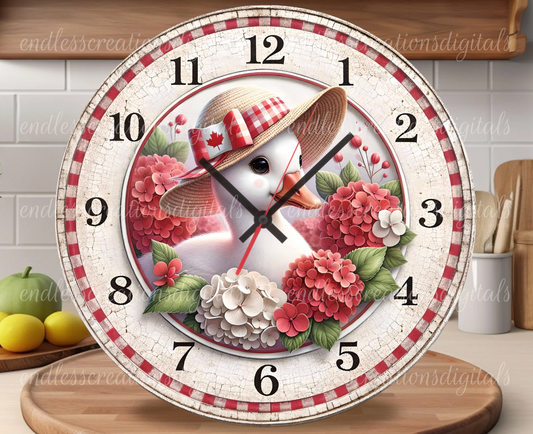 CANADA GOOSE ROUND/CLOCK DESIGN