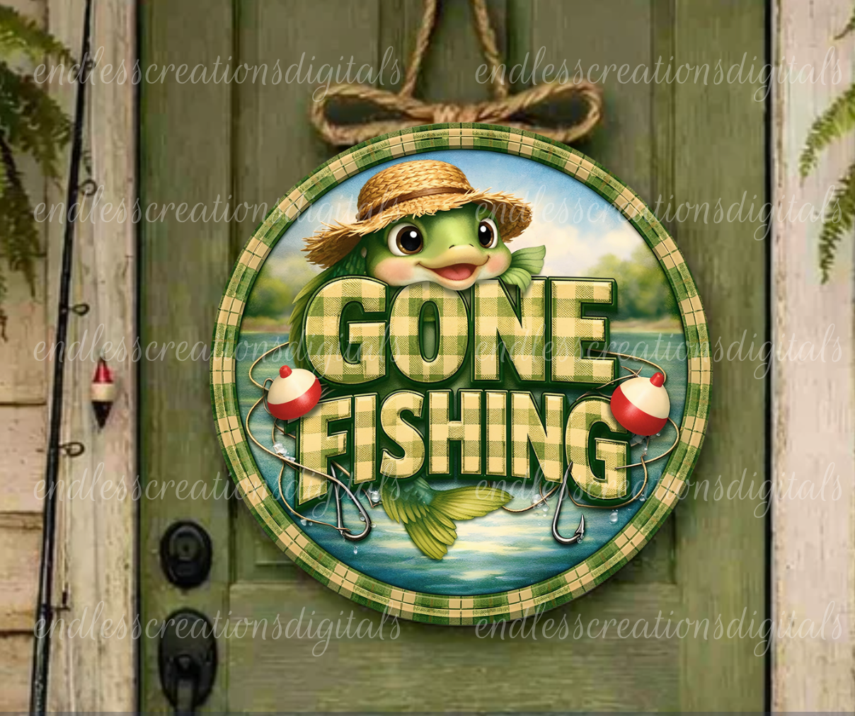 GONE FISHING