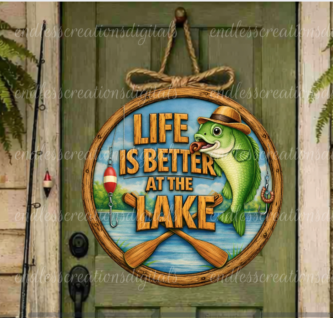 LIFE IS BETTER AT THE LAKE