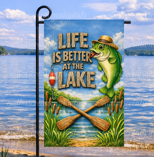 LIFE IS BETTER AT THE LAKE