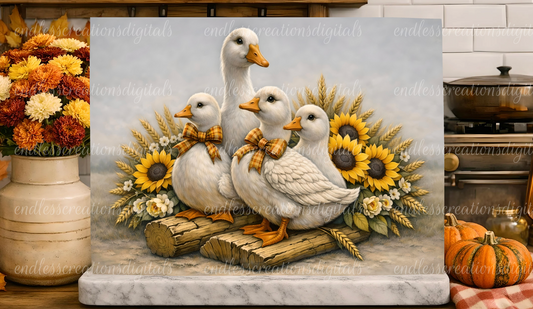 SUNFLOWER GOOSE FAMILY