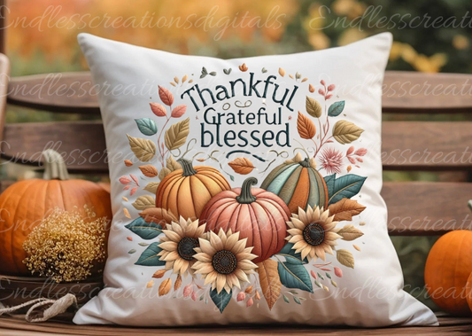 THANKFUL FALL TRANSPARENCY