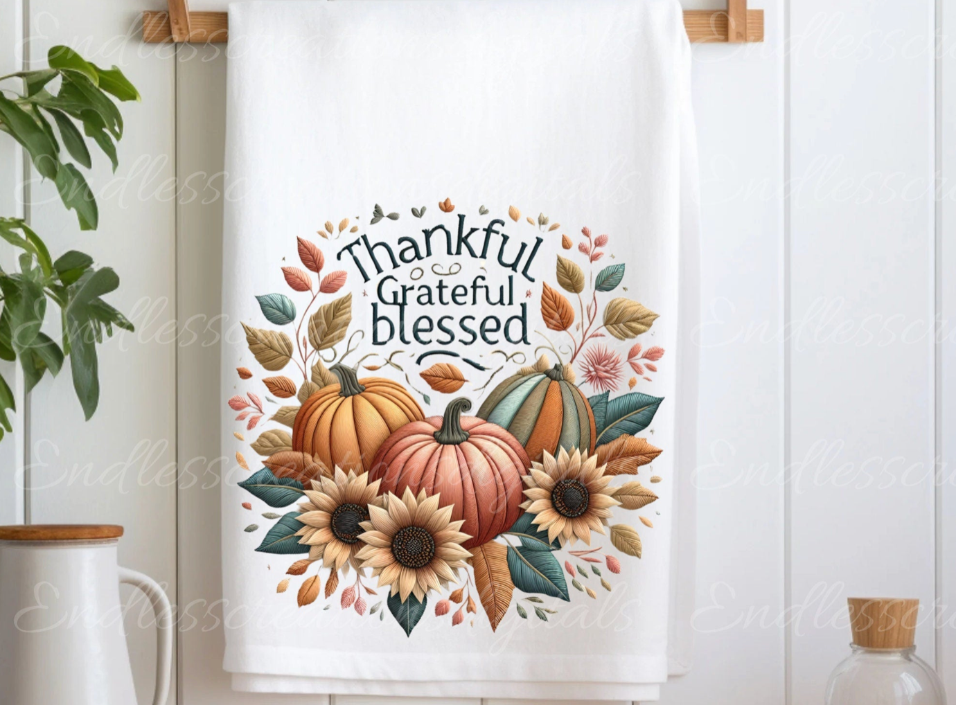 THANKFUL FALL TRANSPARENCY