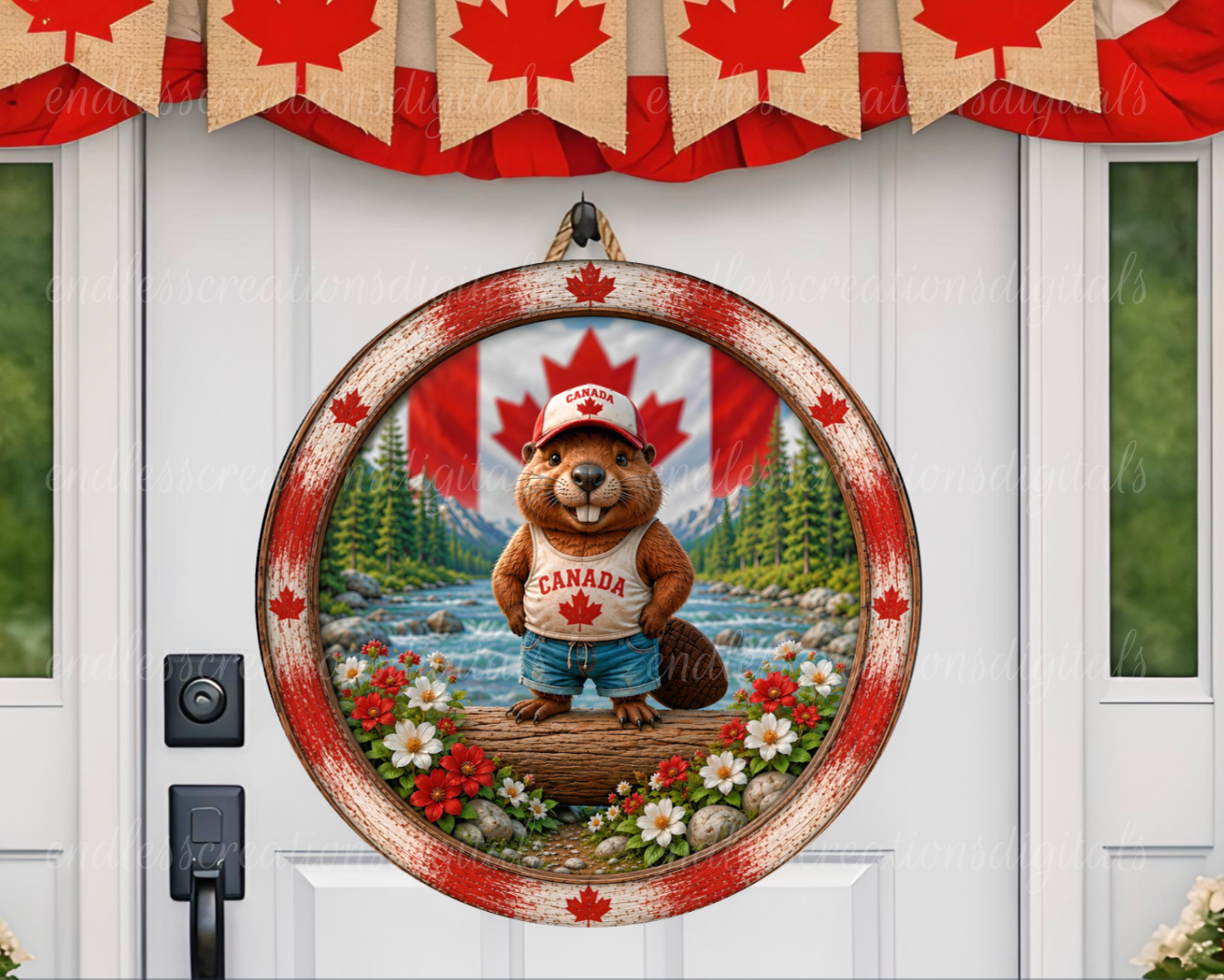 CANADA BEAVER ROUND