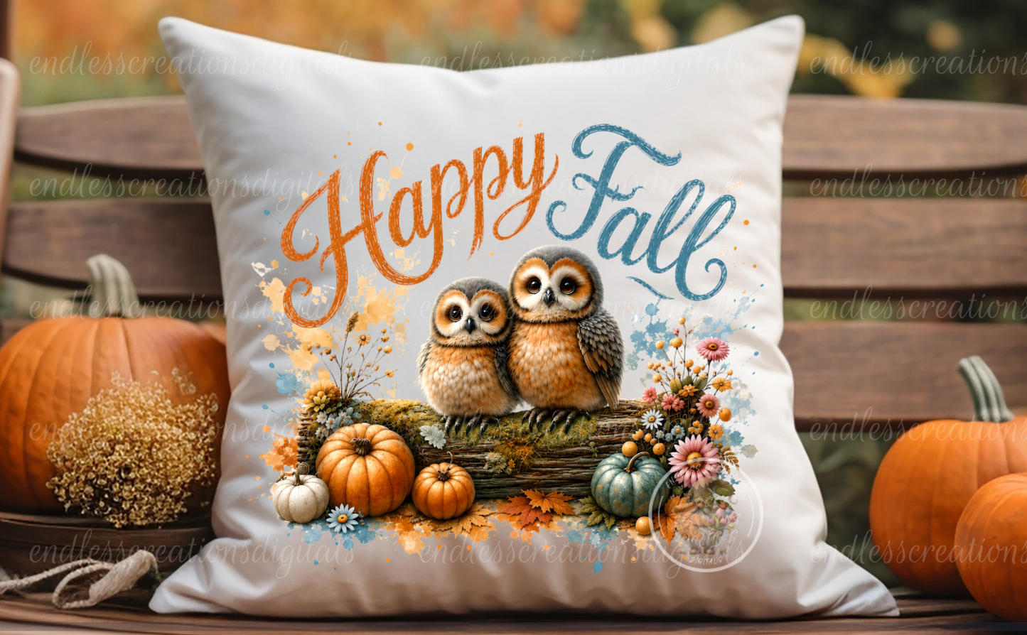HAPPY FALL ROUND AND TRANSPARENCY BUNDLE OF 3