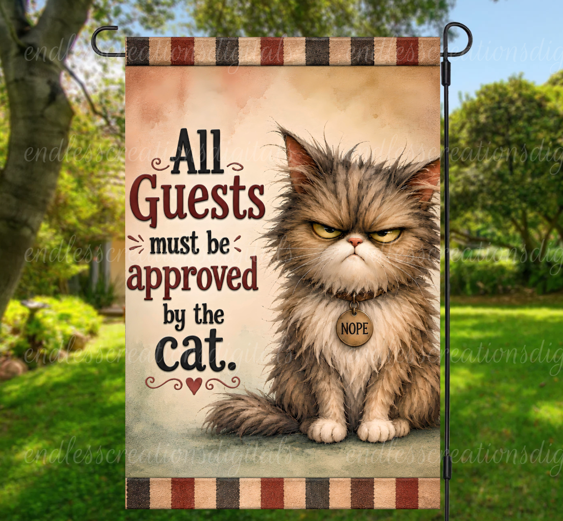 CAT APPROVAL ROUND/CLOCK DESIGN BUNDLE OF 4