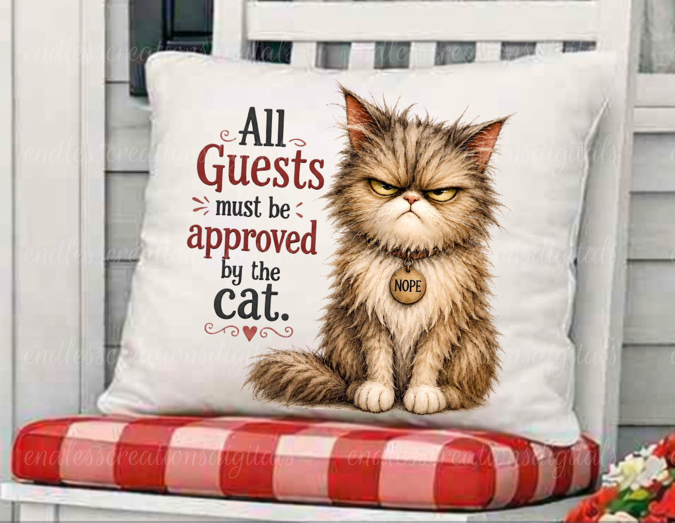 CAT APPROVAL ROUND/CLOCK DESIGN BUNDLE OF 4