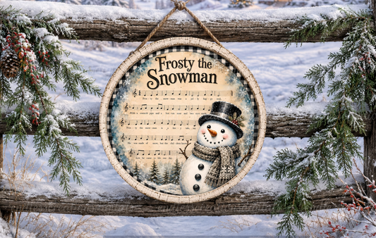 FROSTY THE SNOWMAN WINTER ROUND