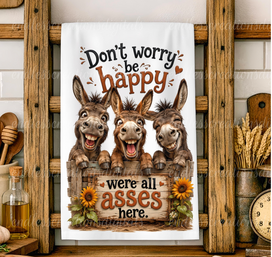 DON'T WORRY BE HAPPY TRANSPARENCY