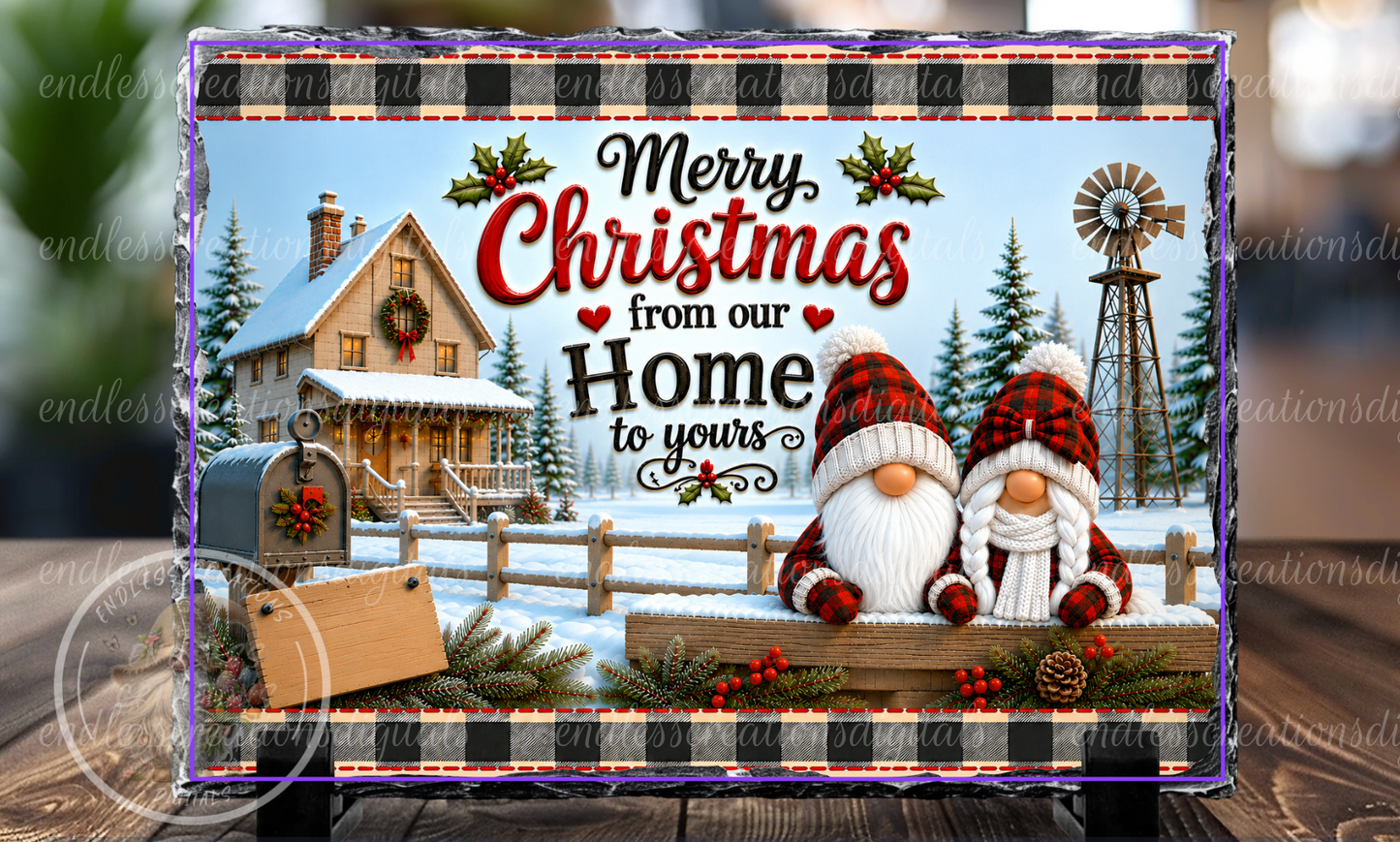 MERRY CHRISTMAS GNOMES BUNDLE OF 3