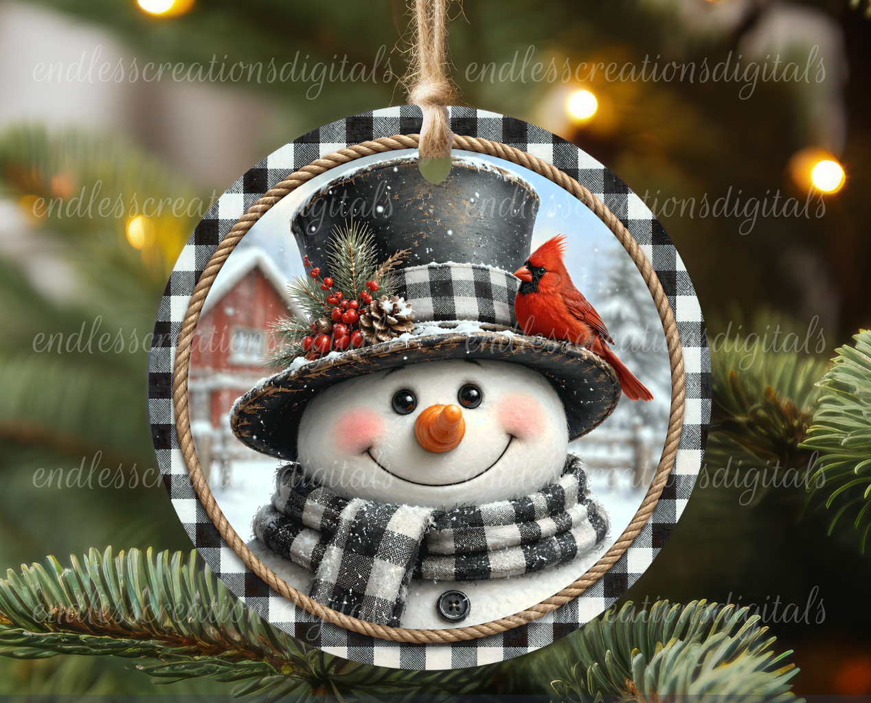 FARMHOUSE HAPPY HOLIDAYS ROUND/GARDEN FLAG BUNDLE OF 2