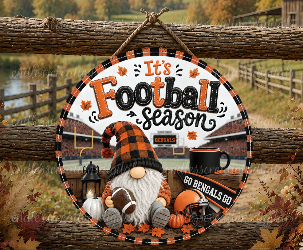 BENGALS GNOME FOOTBALL BUNDLE OF 2