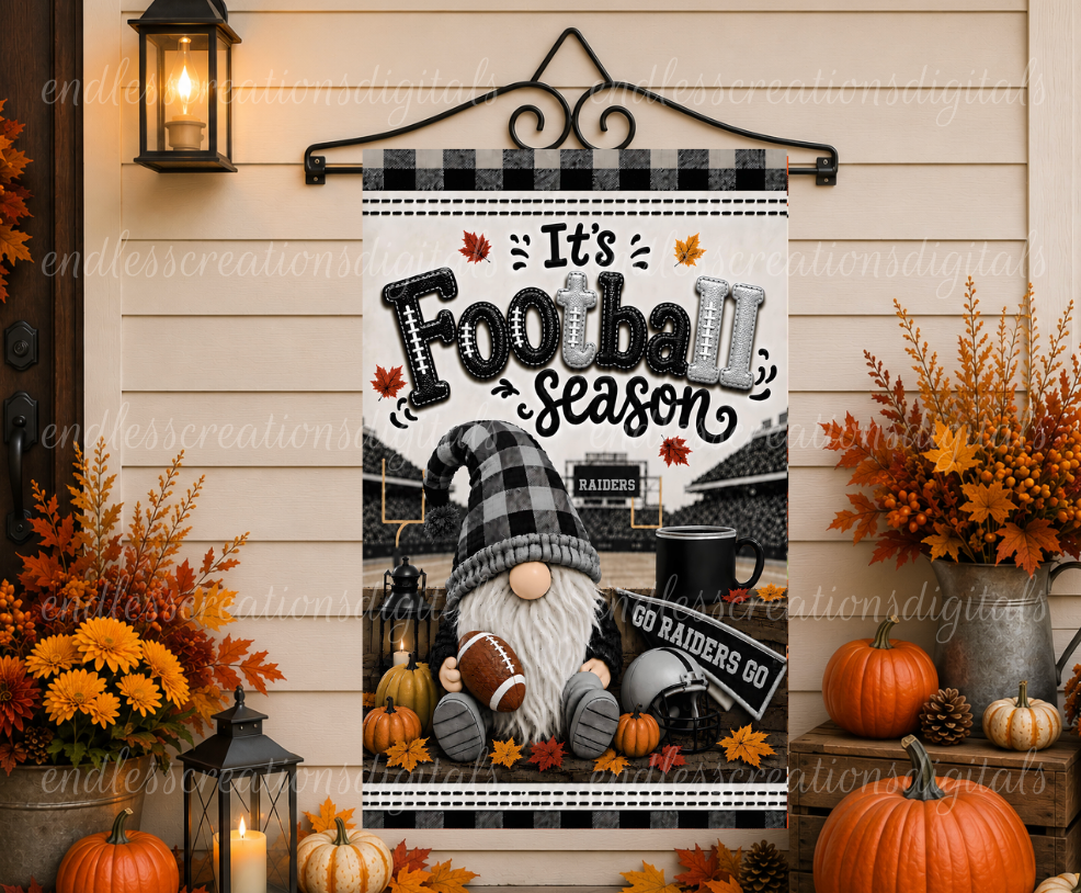 RAIDERS GNOME FOOTBALL BUNDLE OF 2