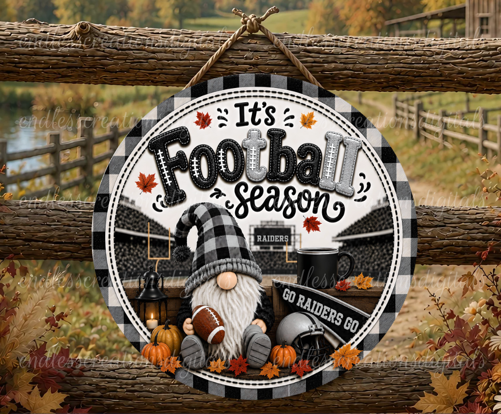 RAIDERS GNOME FOOTBALL BUNDLE OF 2