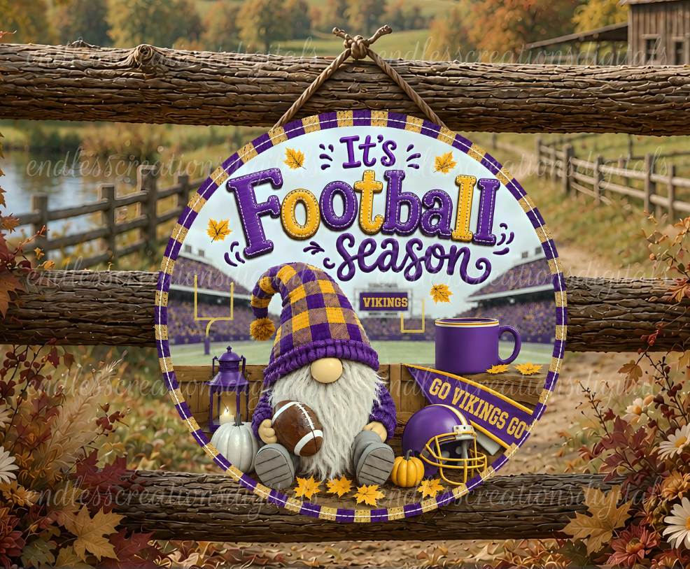 VIKINGS GNOME FOOTBALL BUNDLE OF 2