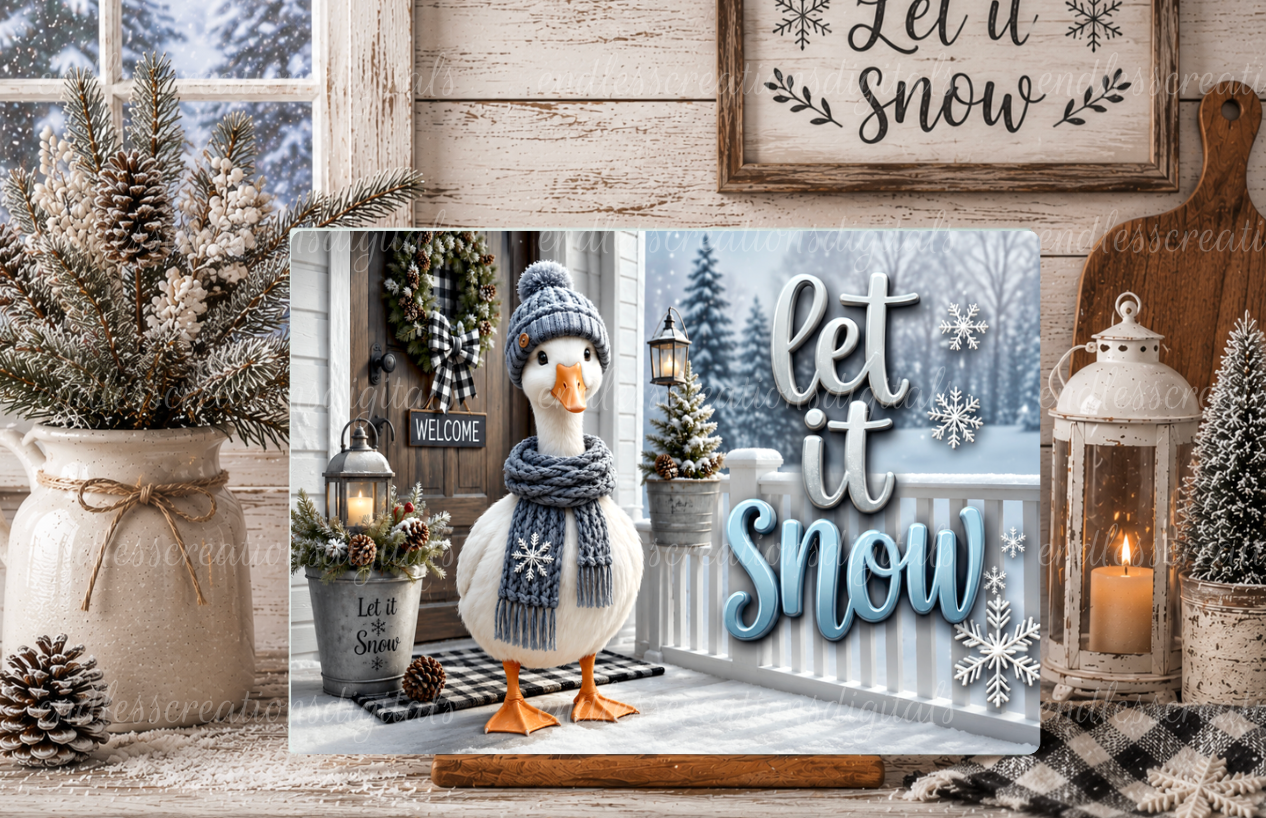 LET IT SNOW GOOSE BUNDLE OF 6