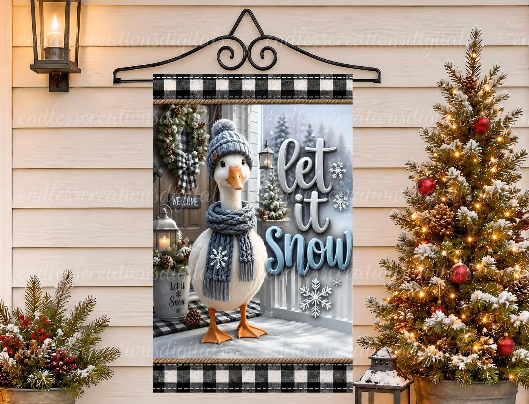 LET IT SNOW GOOSE BUNDLE OF 6