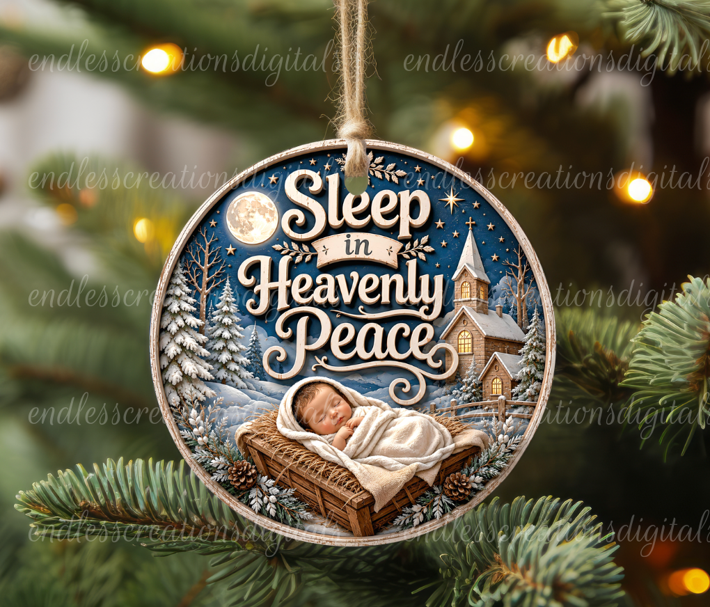 SLEEP IN HEAVENLY PEACE ROUND ONLY
