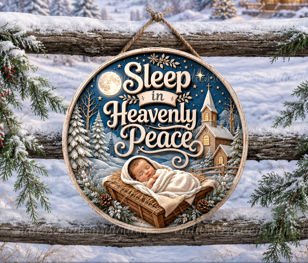 SLEEP IN HEAVENLY PEACE ROUND ONLY