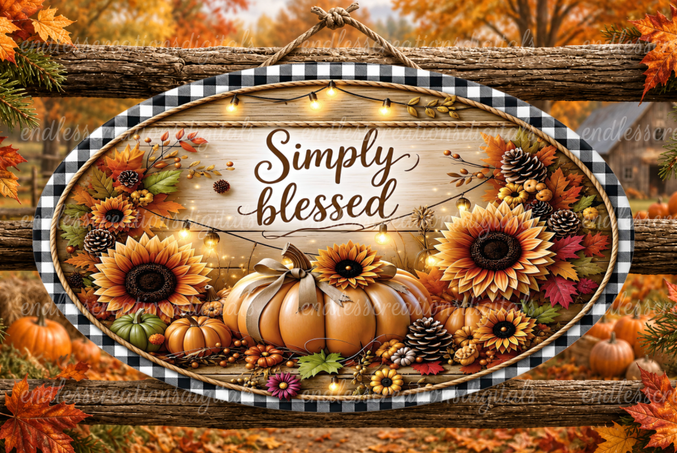 SIMPLY BLESSED FALL BUNDLE OF 4