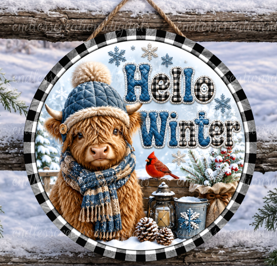 HELLO WINTER HIGHLAND WINTER